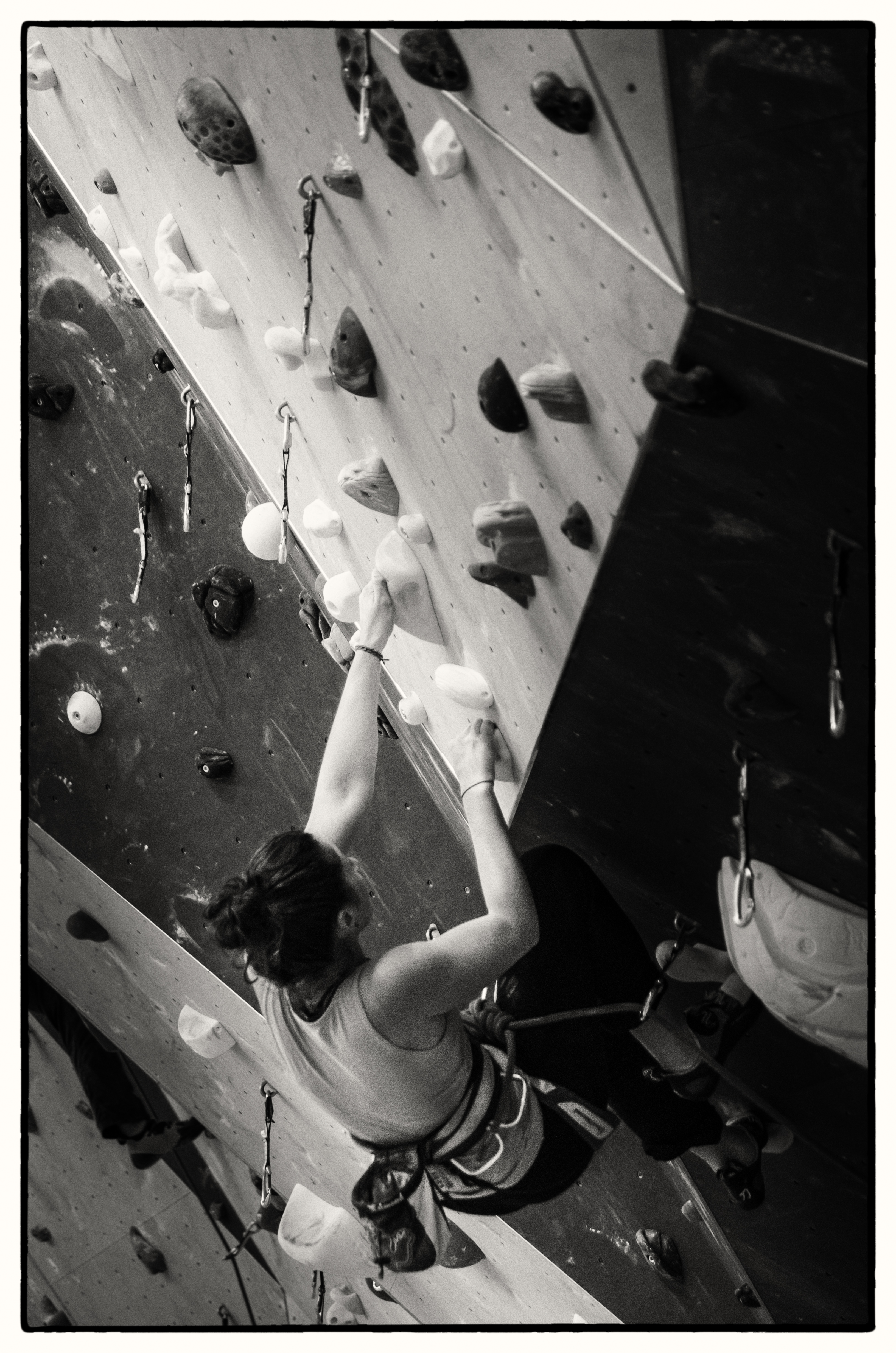 Gestes d'escalade